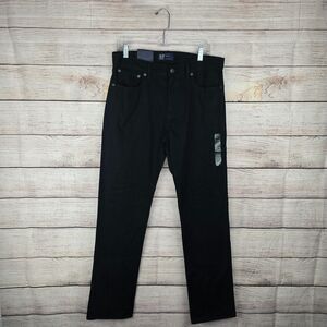 Gap Men's Black Straight Leg Mid Rise Twill Chino Pants 31x32 NWT
